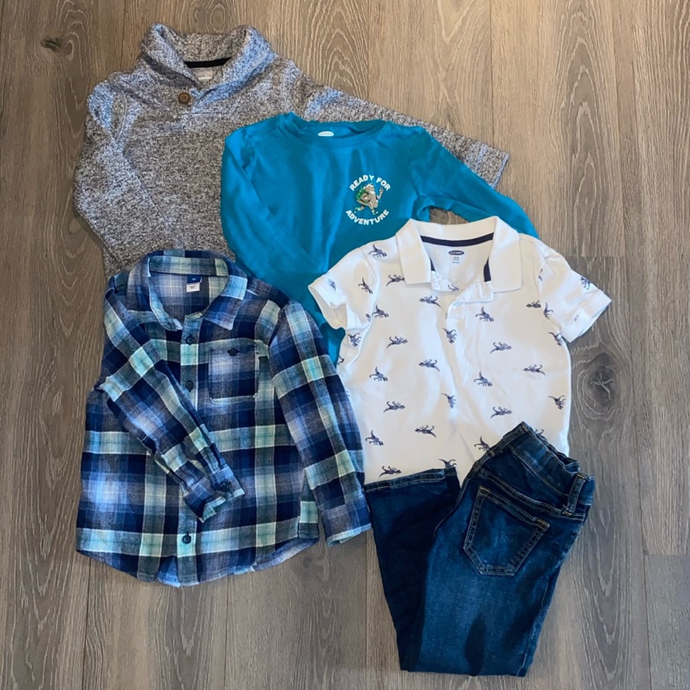 Bundle of 5 boys clothes